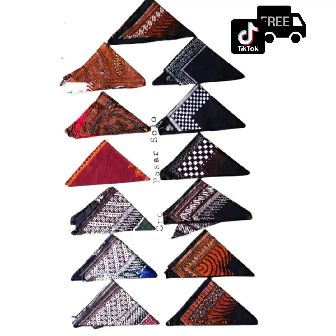 Udeng Batik Segitiga | Iket Batik Segitiga