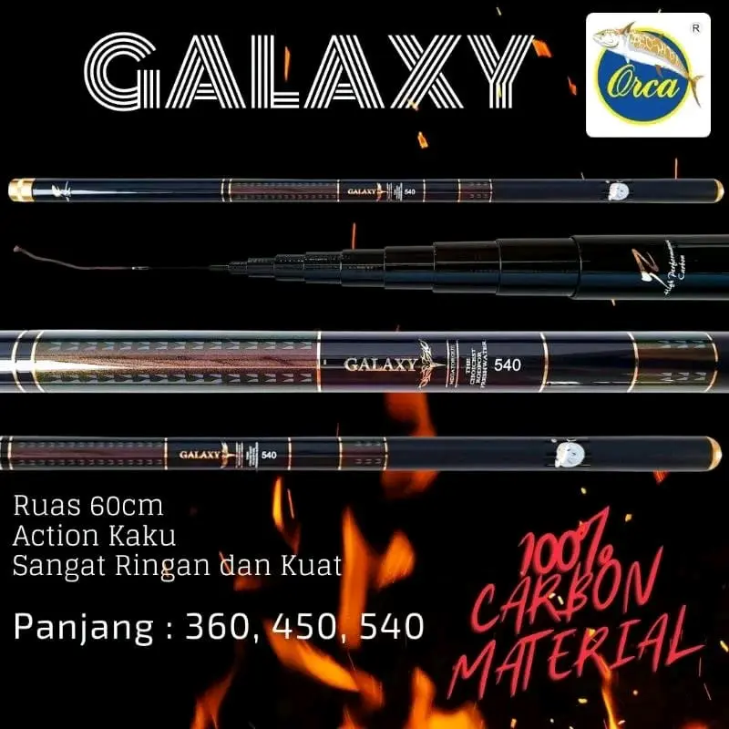 Joran tegek ORCA GALAXY 360 450 540