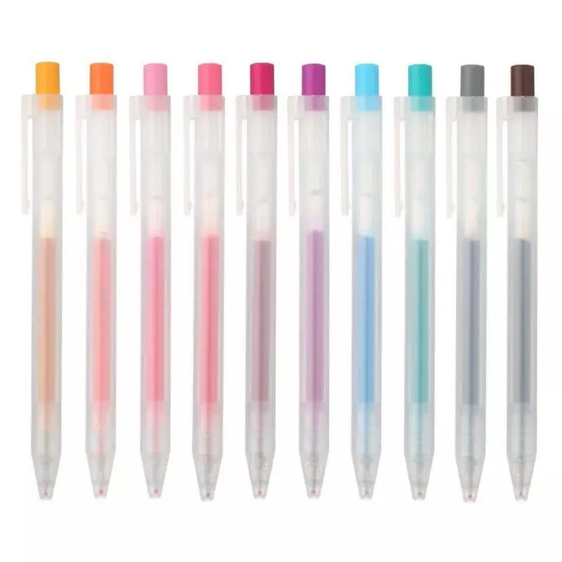 Bút gel Muji nắp bấm 0.5 chính hãng 1