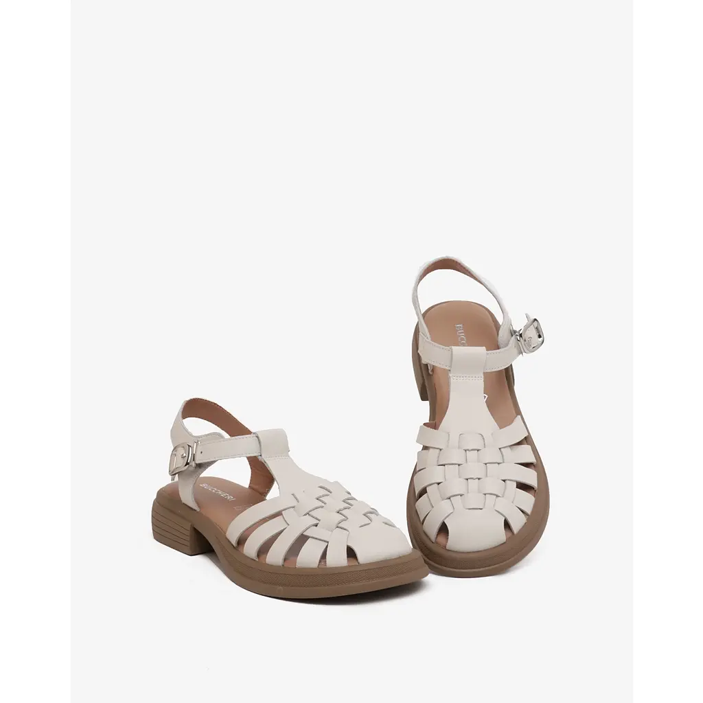 Buccheri Seema Sandal Woman White
