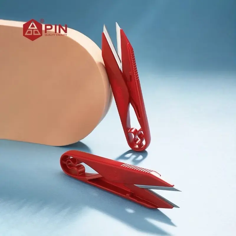 Kéo bấm chỉ Pin màu đỏ mã 1523 mẫu mới nhấp êm giá 1 cái 1