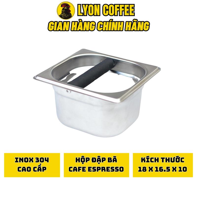 Khay Đập Bã Cà Phê - Hộp đập bã cafe - Coffee Knock Box Espresso Máy Xay Cà Phê Xay Cà Phê Pha Cafe