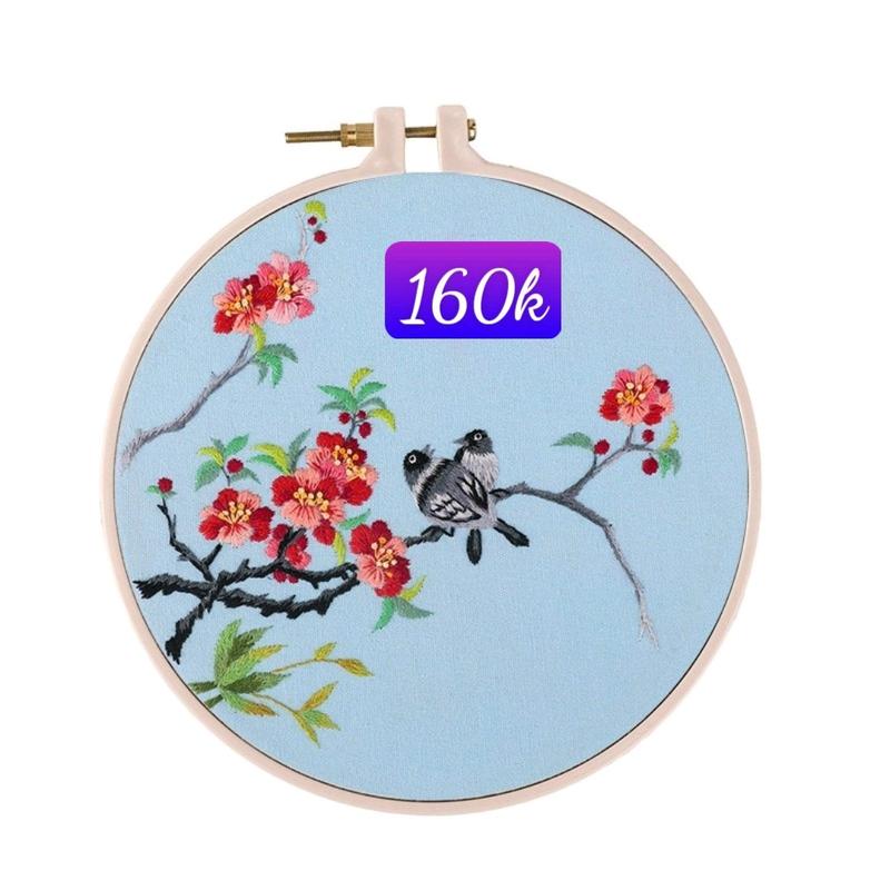 bộ kit Thêu-thêu thùa tranh treo 1