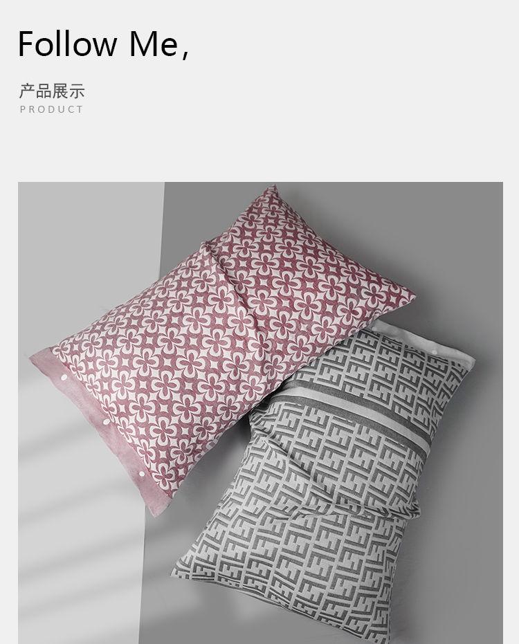Product Introduction of Vỏ Gối, Gạc Bốn Lớp Bông, Một Cặp Đơn, Vỏ Gối Cặp Đôi Đơn, Làm Bằng Bông Nguyên Chất, Có Khóa, Chống Bám Bẩn, Vỏ Gối Thông Dụng 6