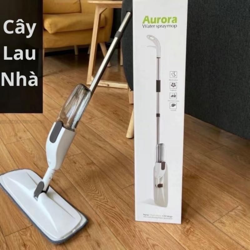 Cây Lau Nhà Phun Sương Xoay 360 Độ Có Bình Xịt Nước Lau Sàn Thông Minh Làm Sạch thùng nhựa abs có thể xoay