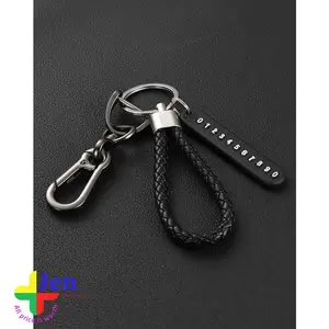 Gantungan kunci mobil motor 3in1 gantungan kunci nomor hp anti hilang car keychain