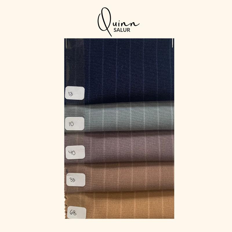 Kain Quinn Salur harga per 0,5 yard by Aneka Sandang Textile 1