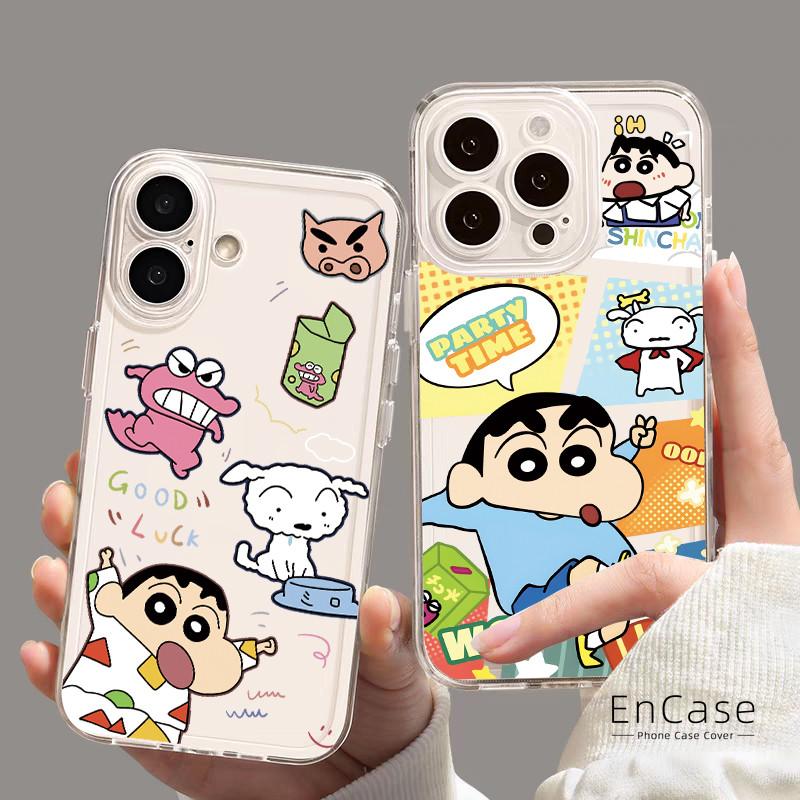  Ôpa Lưng Cho Oppo A18 A5i A5 Pro A15 A12 A38 A3X A5X A5i A16 A54 A3 Pro A60 A7 A17 A57 Reno 8T 13 14F 11 5 14 11F 12 12F Pro A58 A5S A1K A9 A17K A16K A11 A16S A3S A35 A33 A15S A78 A53 A5 A36 A74 Crayon Shin-chan Heo Hoạt Hình Dễ Thương Ốp Lưng 