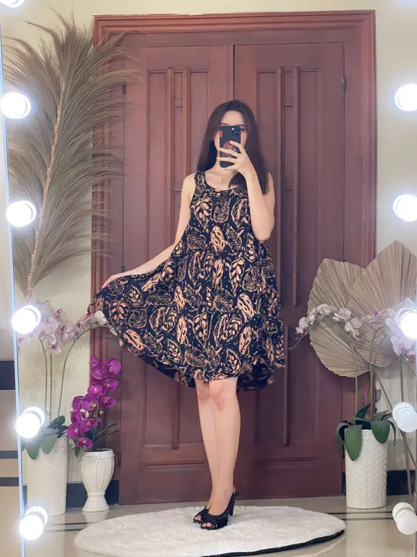 Daster Wanita Yukensi Motif Janda Bolong Manis Rayon 1