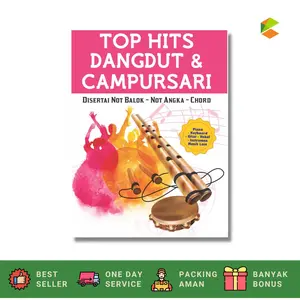 BUKU MUSIK : TOP HITS DANGDUT & CAMPURSARI