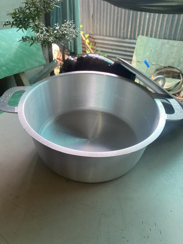 Nồi gang thái số 10 kích thước 36cm sâu lòng 14cm đúc nguyên khối nấu 3,5kg gạo, luộc gà, hầm thịt 6