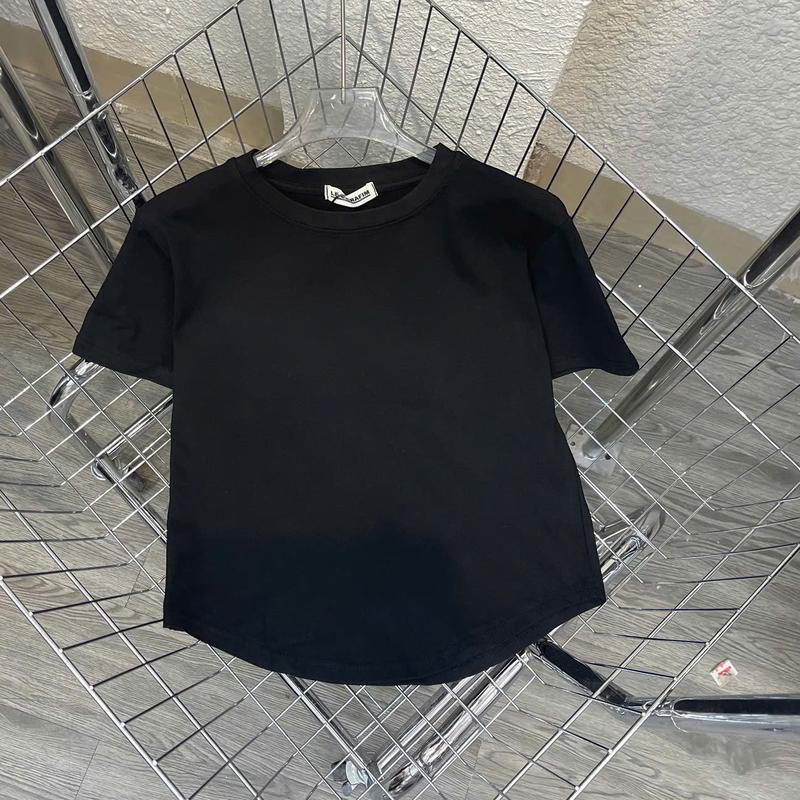 Áo thun cotton ôm body đuôi tôm nhiều màu B102 mũi  babytee baby tee thỏ