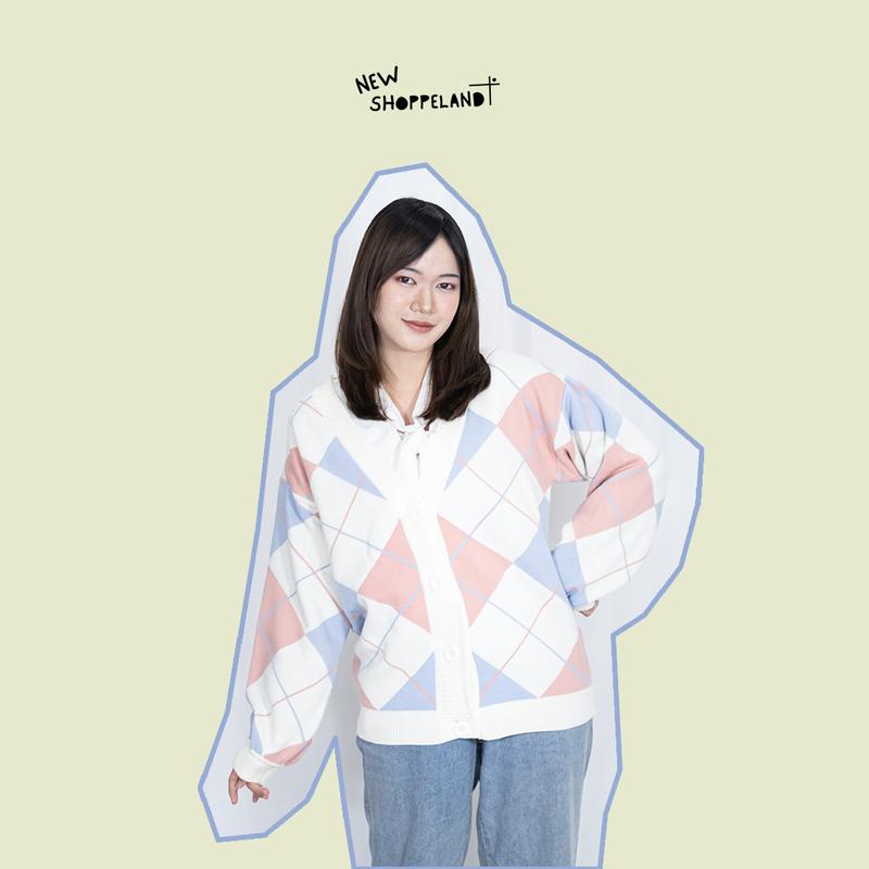 HINATA CARDIGAN OVERSIZE DIAMOND PREMIUM 5