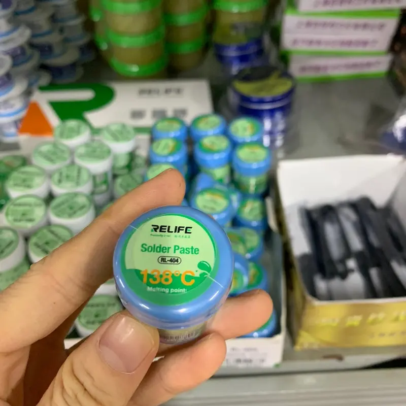 Thiếc bột, chì làm chân nhiệt độ thấp, nhiệt độ cao, 138, 158, 183 độ lọ to 3
