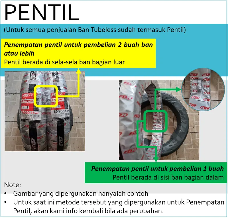 Paket Ban Motor FDR Genzi Pro 90/80&100/80-14 Tubeless (TL) Motor Metic 4