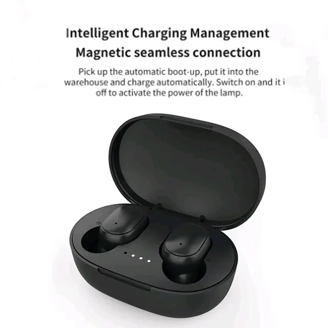 A6S TWS Earphone Bluetooth Nirkabel 5.0 Headset Earbud Olahraga Mikrofon Earphones Headphone Hitam Wireless Handset head sead Pink Bass Ponsel 2