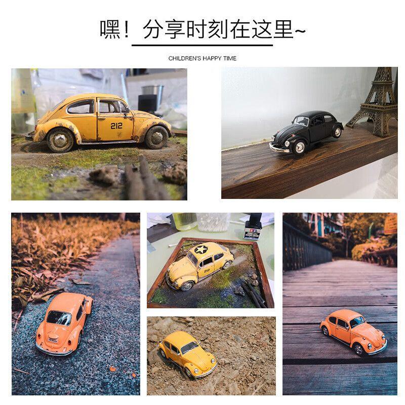 Xe Đồ Chơi Hợp Kim Trẻ Em, Bọ Cánh Cứng Cổ Điển Màu Vàng, Mô Hình Xe Volkswagen Cho Bé Trai, Đồ Trang Trí Mô Phỏng, Xe Kéo Lùi, Bán Chạy Trong 30 Ngày, Bao Gồm 10000 Miếng 2