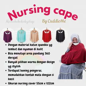 Nursing Cape / Cover Menyusui / apron menyusui