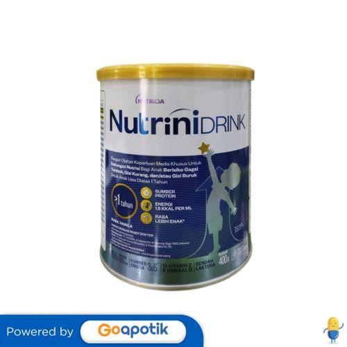 Gambar NUTRINIDRINK RASA VANILA 1-12 TAHUN 400 GRAM KALENG dari Apotek Adapotek Padangsambian by GoApotik Kota Denpasar Tokopedia