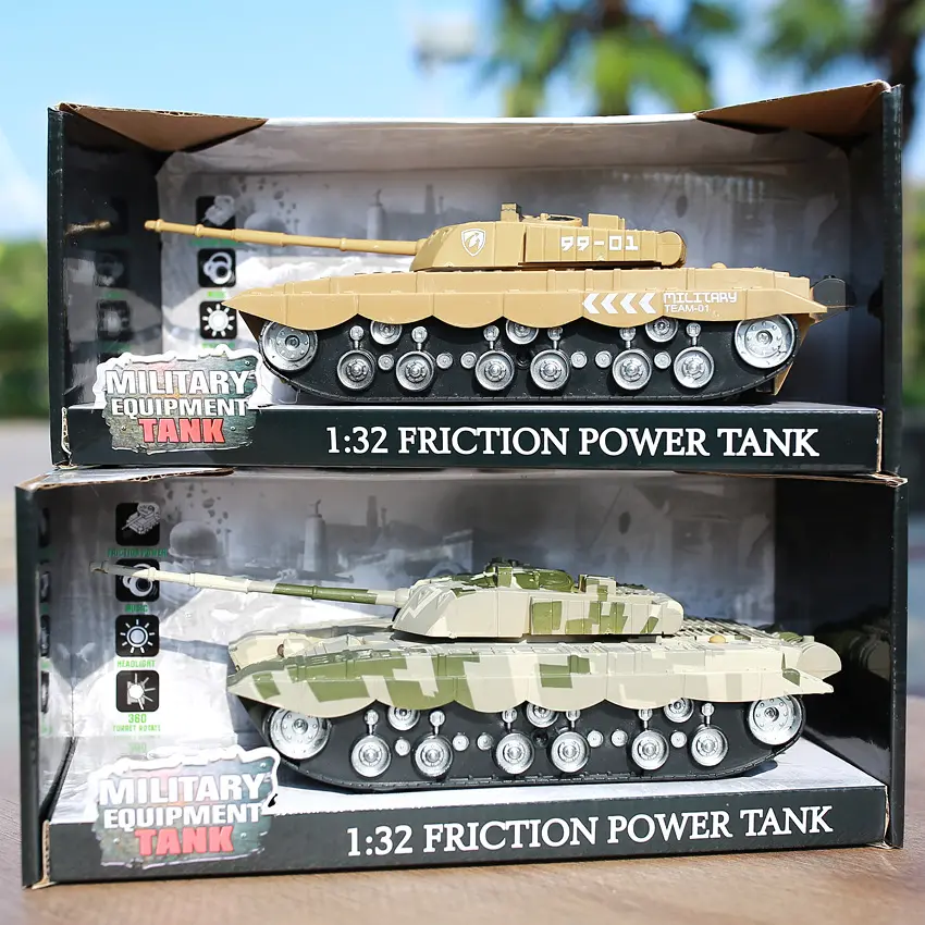 Remote Control Tank Camouflage Tank Toy Car Children's Electric Remote Control Large Four-Way Simulation Tank Car Boys' Toy
