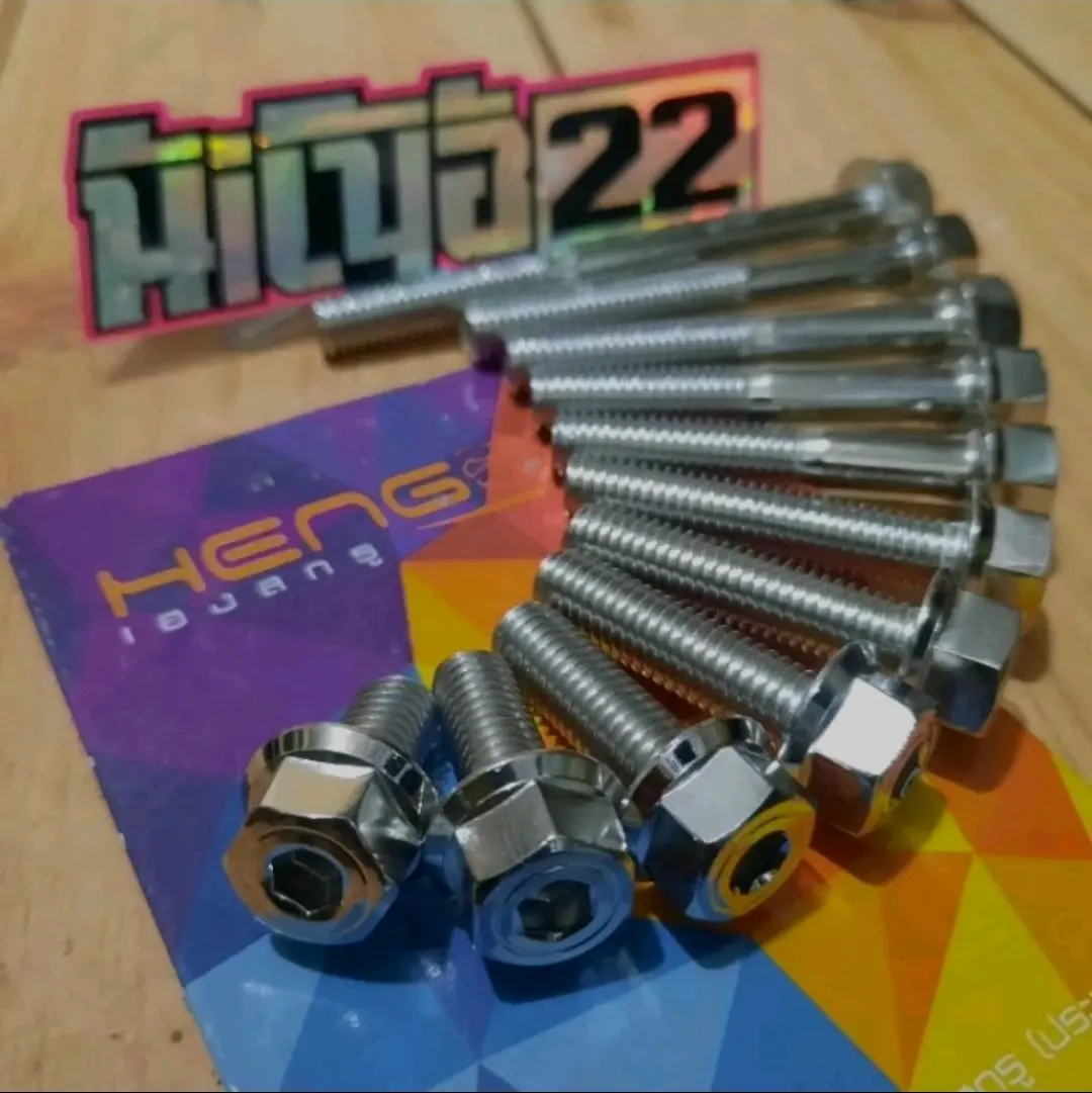 Probolt baut 12 atw M8 model 2 kunci hexagon 1,5cm-80cm stainless original Heng Thailand