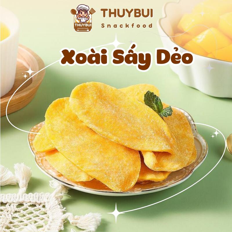  500G Xoài Sấy Dẻo Không Đường Chua Ngọt Tự Nhiên Hàng Xuất Khẩu hàng loại 1 đồ ăn vặt 