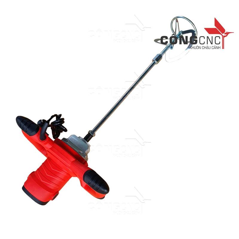 Máy Trộn Bê Tông Cầm Tay Điện 2100W công Cụ Hữu Ích Trong Đổ Chậu Cảnh 1