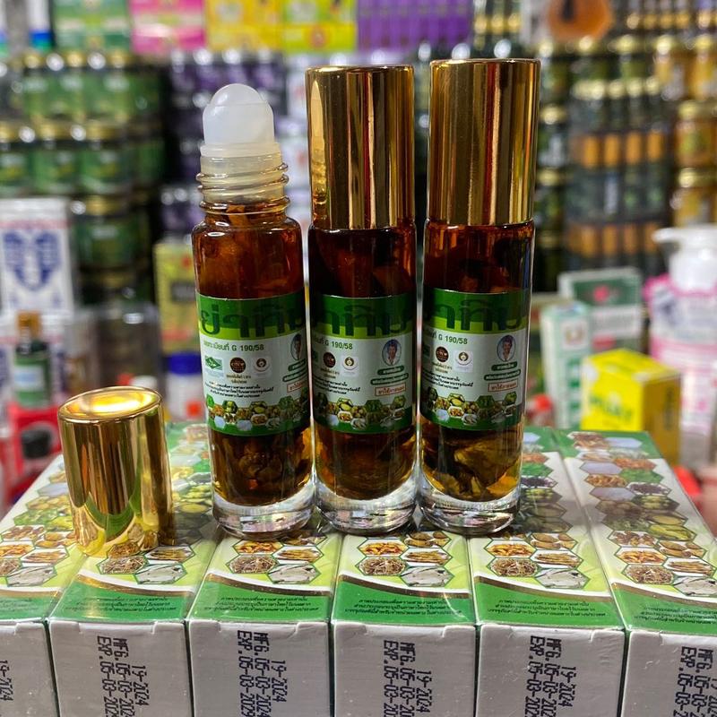   Combo 3 Chai  Dầu Lăn Thảo Dược 22 vị Thái Lan 8ml 