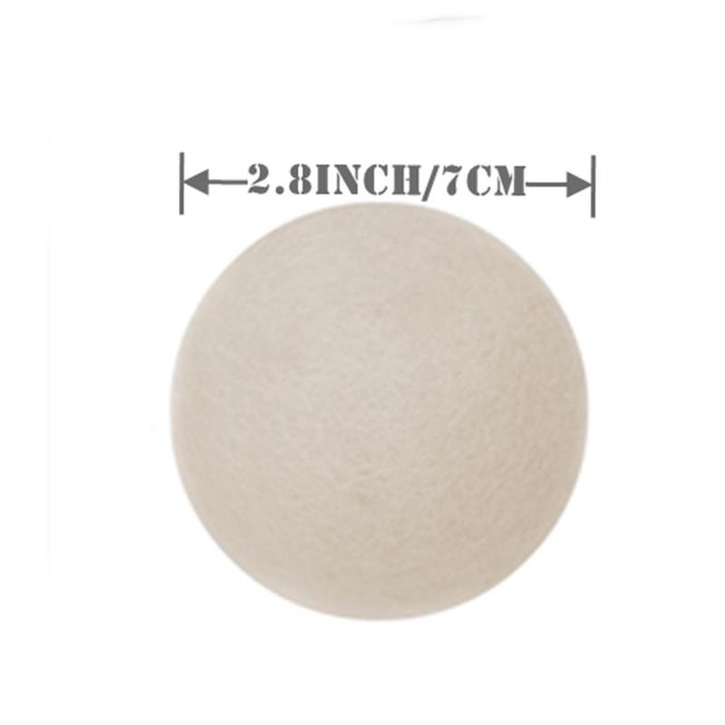 Wool Dryer Ball, 4pcs Fabric Softener Wool Ball for Dryer, Home Items, Household Laundry Accessories 1