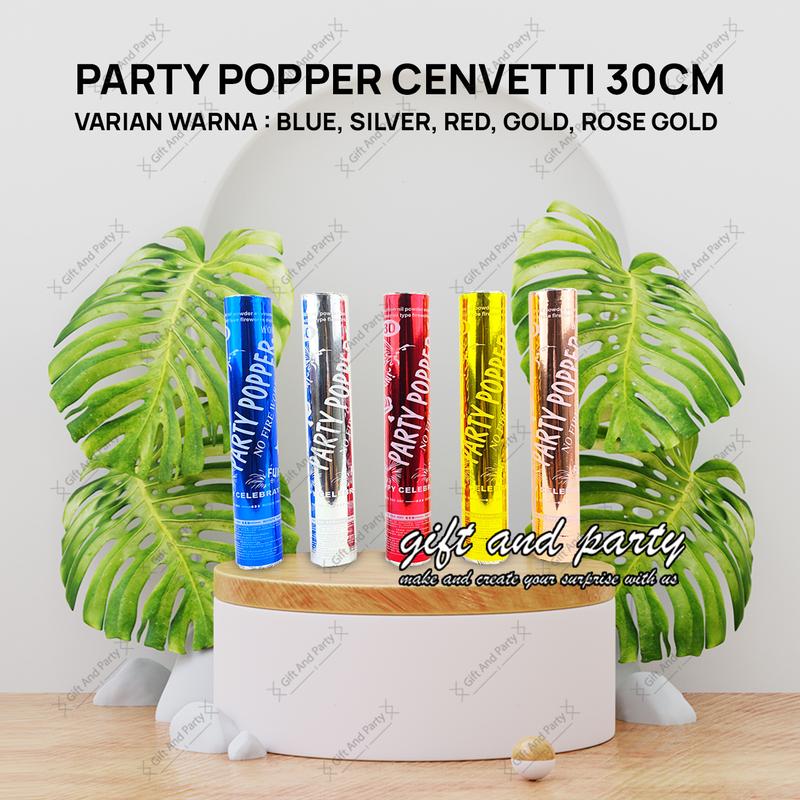 Confetti / Party Popper / Popper Party / Confeti / confetti 30 Cm 1
