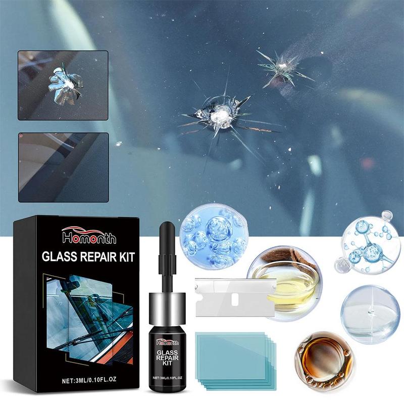Product Introduction of Car Windshield Crack Repair Fluid Window Repair Resin Glass Curing Car Scratch Crack Glue Y6J8 21