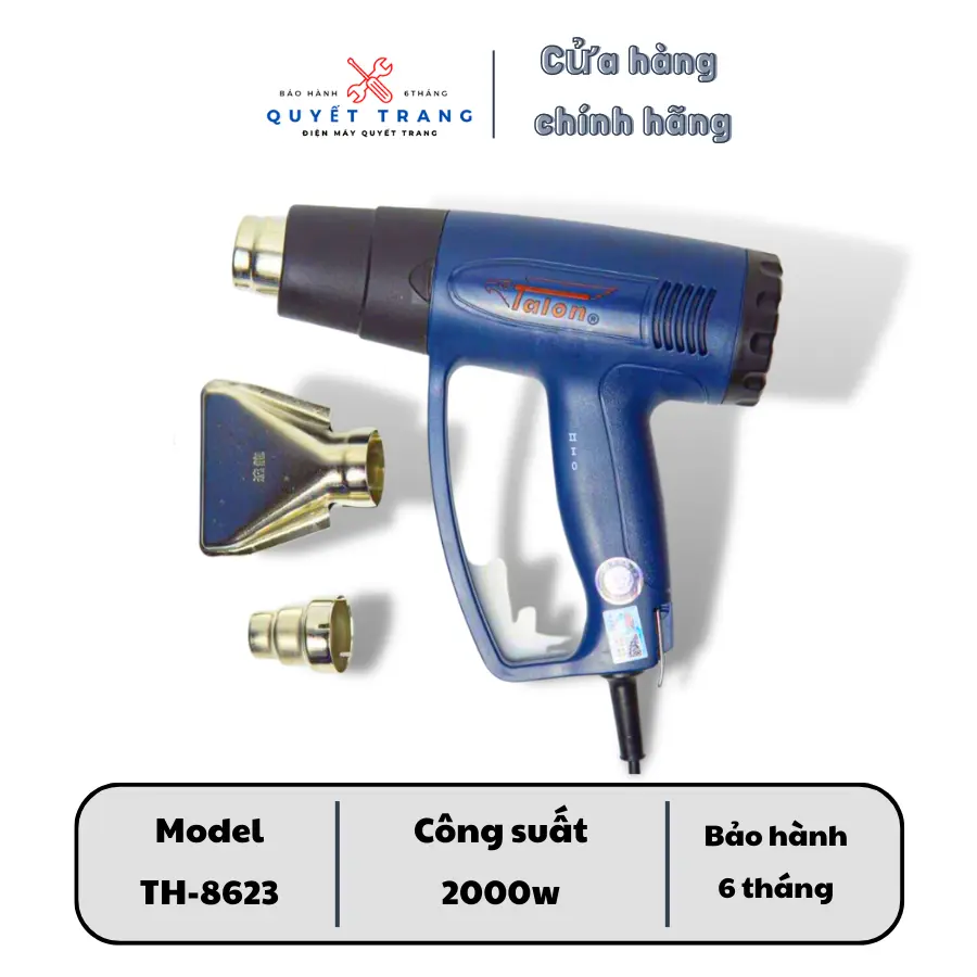 Máy Khò Nhiệt,  Máy Thổi Hơi Nóng TALON Công Suất 2000W