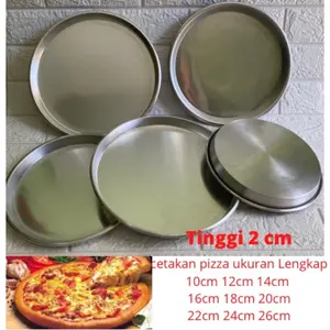 LOYANG PIZZA PRESS / CETAKAN PIZZA 8/10/12/14/16/18/20/22/24/26/28 cm