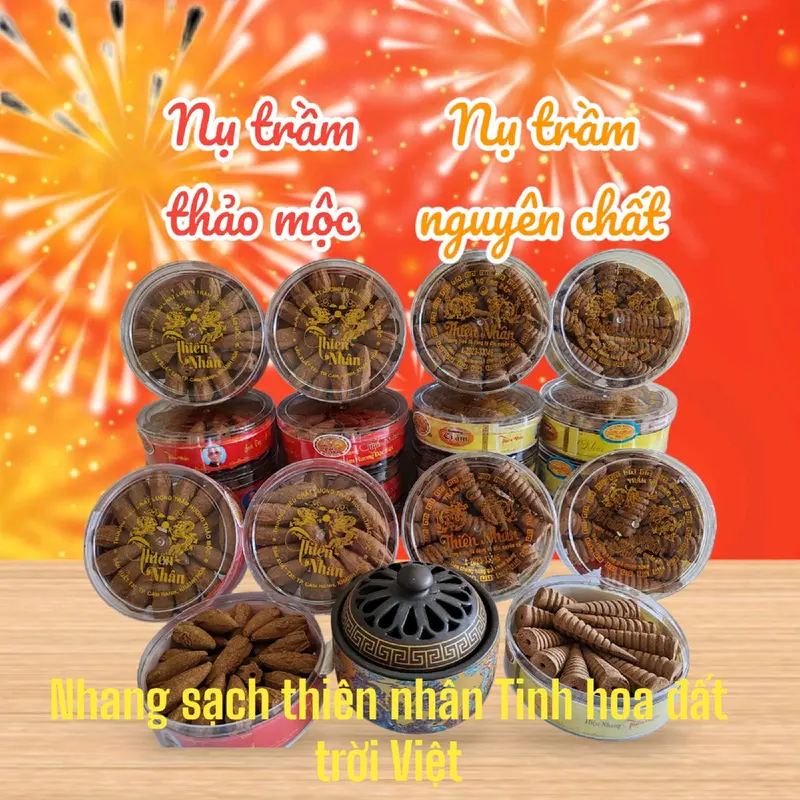 Combo 5 tặng 1 ( nụ trầm nguyên chất) 2