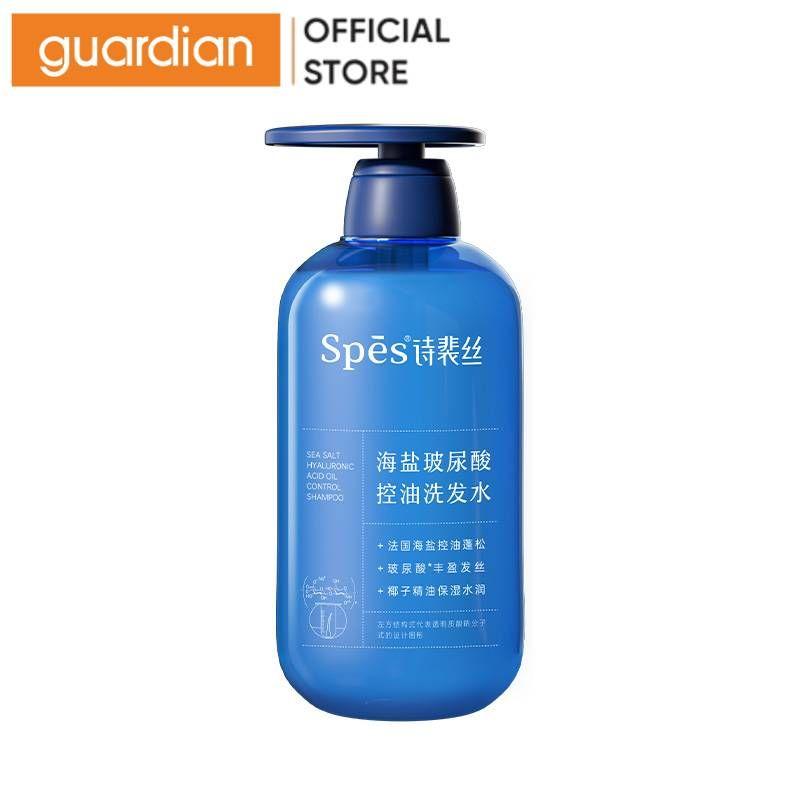 Dầu Gội Spes Hỗ Trợ Giảm Dầu Axit Hyaluronic Muối Biển 600Ml