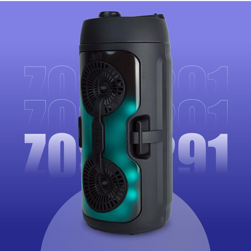 KHUYẾN MÃI - TẶNG MICRO Loa bluetooth ZQS-4291 thiết kế đẹp hát hay nghe nhạc chất lượng 2 bass đập cực căng kết nối được tivi máy tính nhỏ gọn dễ mang đi