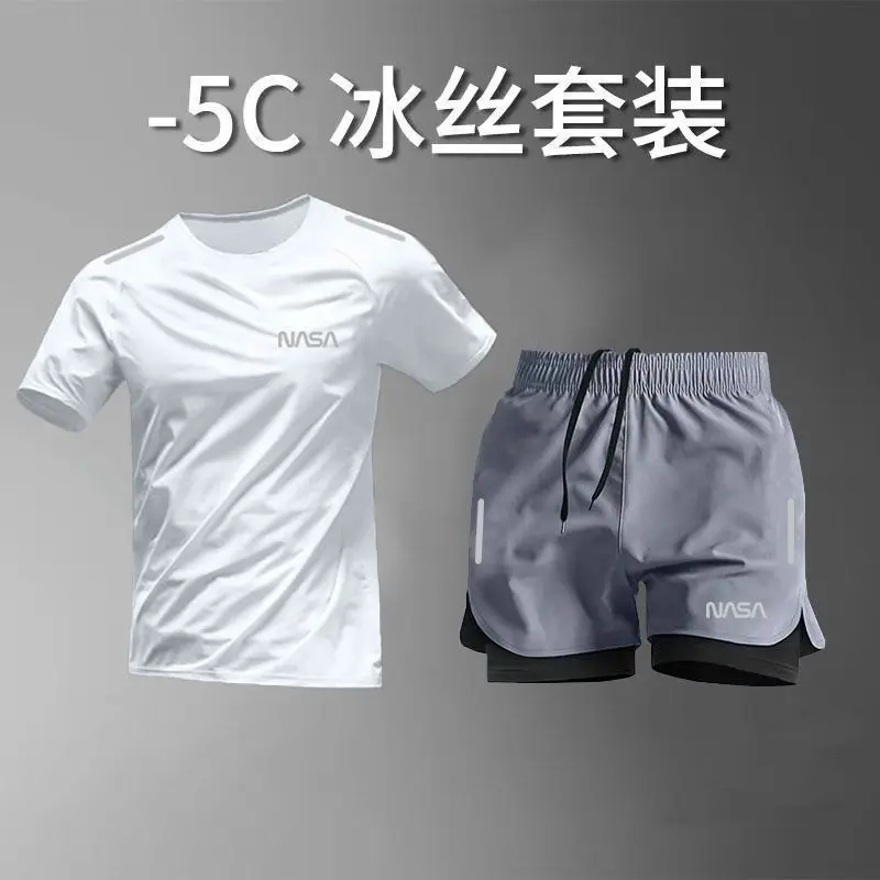 Swimsuit Full Suit Men's and Women's Anti-Exposure Boxer Swimming Trunks Sports Running Surfing Sun Protection Beach Hot Spring Three Pants