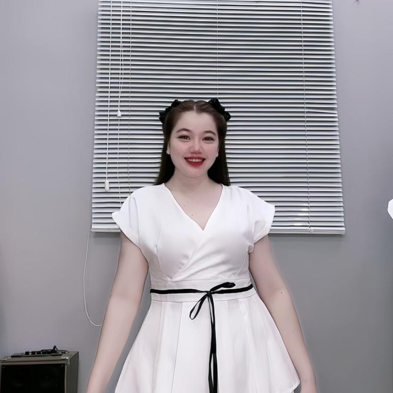 Bộ áo kèm quần siêu sang, set áo kèm quần thời trang bigsize nữ sang chảnh vải cotton mềm-SET68 8