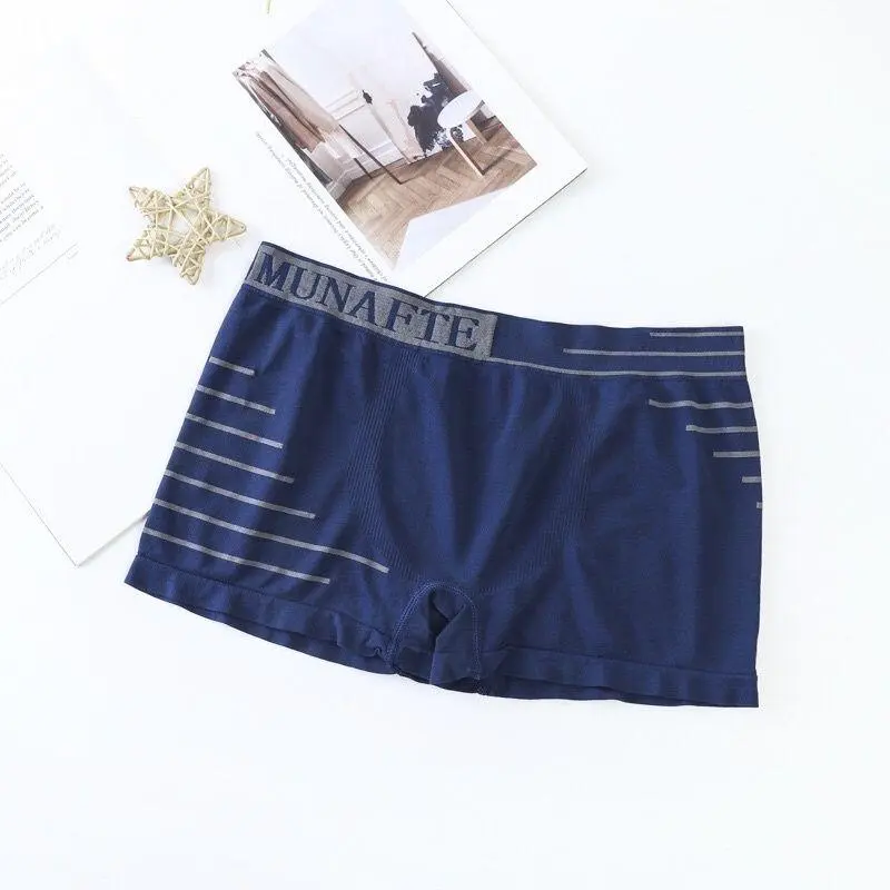 Quần Lót MANUFAE, Chất Liệu Cotton, Kiểu Dáng Boxer, Dành Cho Nam, Cỡ Miễn Phí, Thích Hợp Cho 45kg Đến 80kg Sịp Menswear