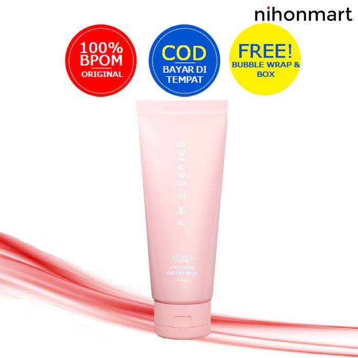Gambar Adara P.M.S Series Stay Clear Enzyme Wash 100g dari nihonmart Kota Administrasi Jakarta Utara Tokopedia