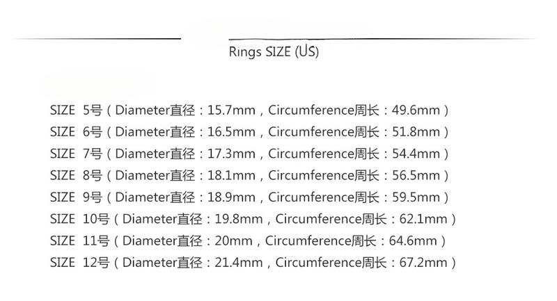 Product Introduction of Stylish European, American and Australian Women's Closed Rings 2