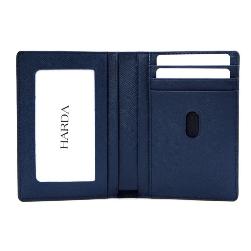 Ví Da Bóp Da Đứng Harda Form Mini - Da Saffiano