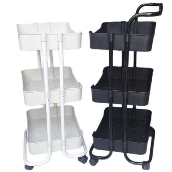 Xe Đẩy Spa 3 Tầng Đa Năng - Kệ để đồ bỉm sữa XDT01 Kitchen