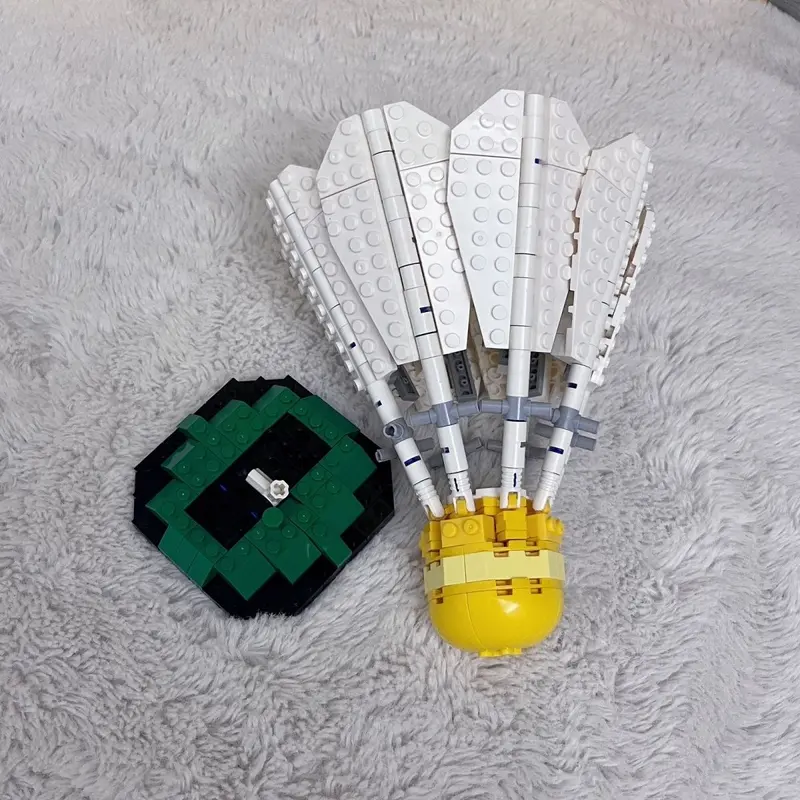 Khối Công Nghệ Lego, Tương Thích Với Các Khối Thể Thao, Xiaohongshu Và Người Nổi Tiếng Trên Internet, Đồ Chơi Cầu Lông, Đồ Trang Trí, Lắp Ráp Bằng Tay, Tự Làm 8