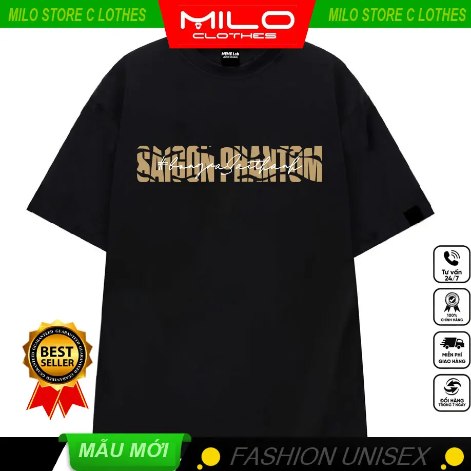 Áo Saigon Phantom mặc phong cách trẻ trung năng động, nam nữ mặc form cực đẹp
