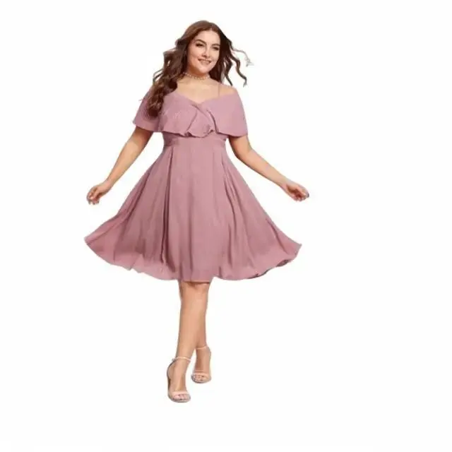 Annies,star #637 summer plus size plain dress v-neck casual midi women fit to xl Comfort Short Short Sleeve Womenswear - TikTok Shop Philippines Annies,star #637 summer plus size plain dress v-neck casual midi women fit to xl Comfort Short Short Sleeve Womenswear - TikTok Shop Philippines