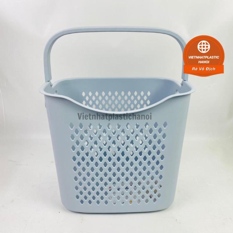 Giỏ đựng đồ đa năng có quai xách tiện lợi, giỏ đựng quần áo, đồ chơi to đẹp, Sọt đựng đồ bền đẹp 4