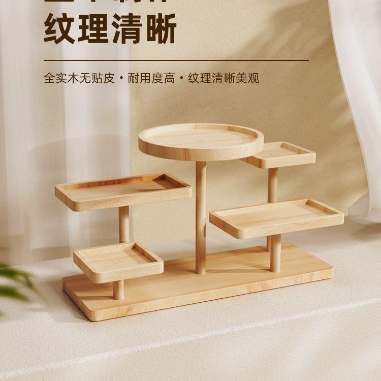Product Introduction of Giá Trưng Bày Gian Hàng, Thang, Đồ Trang Trí Sáng Tạo Bằng Gỗ Nguyên Khối Giá Trưng Bày Đồ Trang Trí, Thích Hợp Để Trưng Bày Bánh Ngọt Và Cây Mọng Nước, Đồ Trang Trí Ins, Bán Chạy Cho 30 Ngày, Năm 2024, Bao Gồm Lưu Trữ, 30.000 Mảnh 4