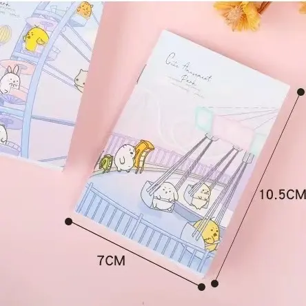 FIVEVOO Buku Tulis Mini Motif Kartun/ Notebook Mini/ Buku Mini 1