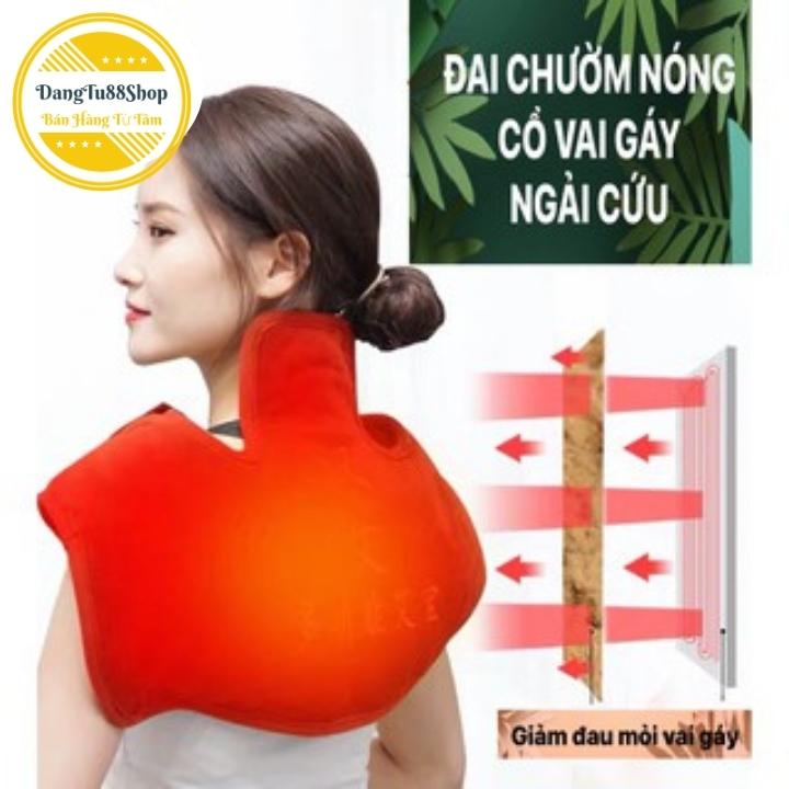 Đai Chườm Nóng Cổ Vai Gáy Bằng Điện Lõi Ngãi Cứu 0